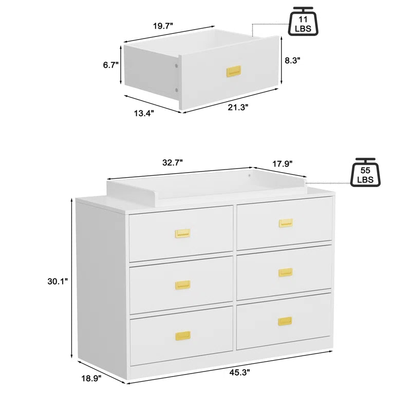 Issabelle & Max Baby Dresser